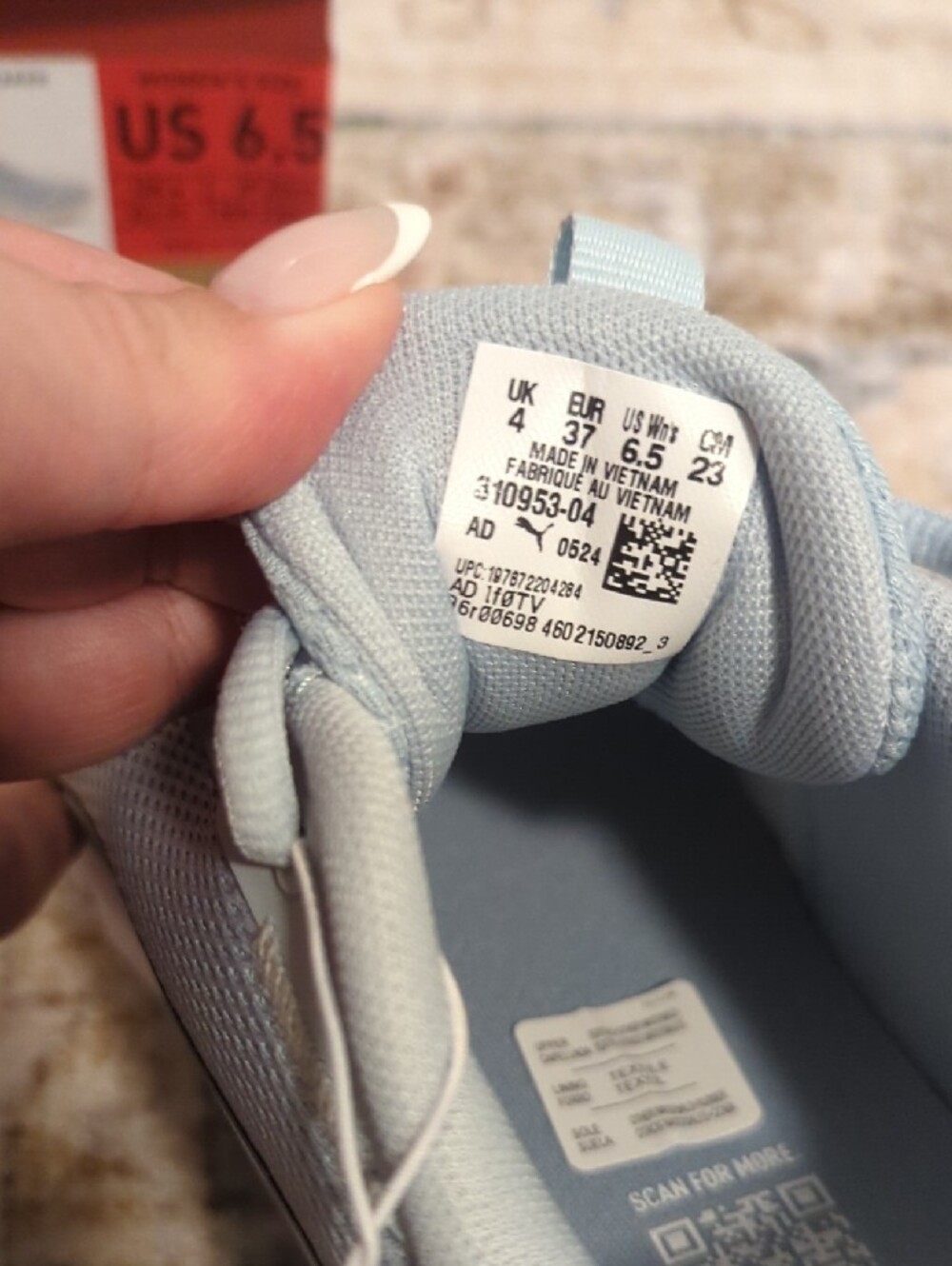 PUMA Flex Focus Lite Sneaker - Light Blue - Picture 4 of 5